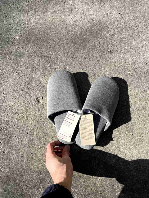 MUJI Knit Slippers, Size M