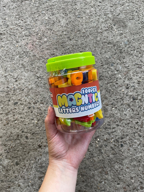 Magnetic Letters And Numbers