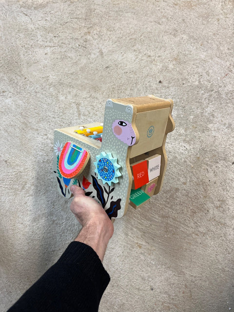 Mamatoyz Llama Activity Cube