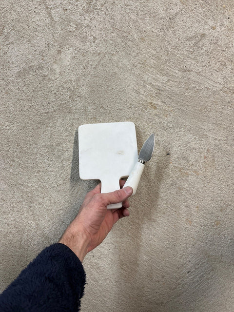 Marble Cheese Board Set