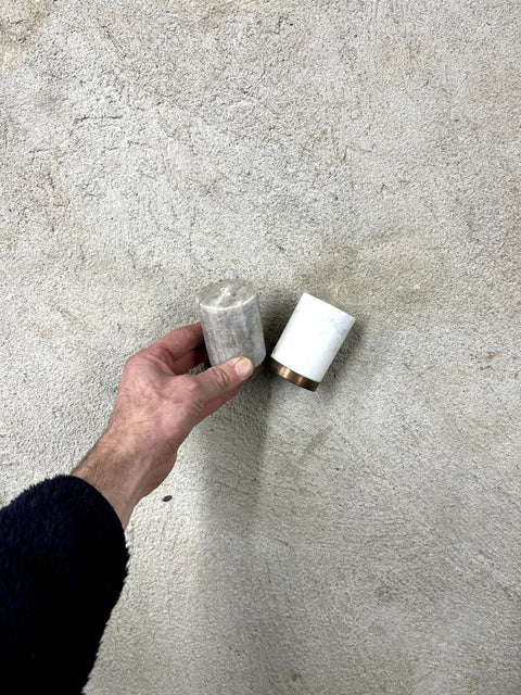 Marble Salt & Pepper Shakers