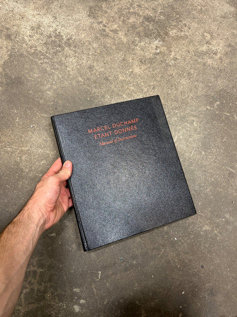 Marcel Duchamp: Étant donnés, Manual of Instructions Art Book