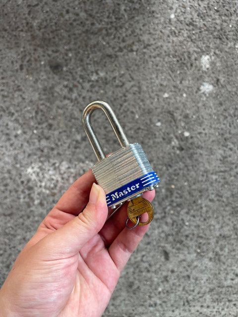 Master Lock still with Key