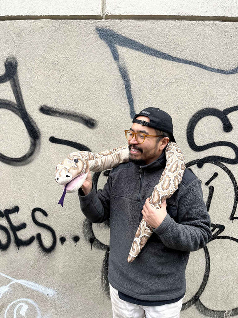 Maybe Fake Maybe Real Plush Python