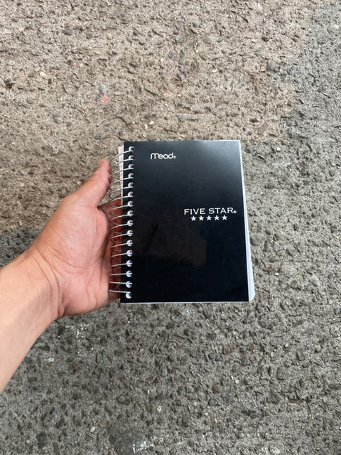 Mead Five Star Notebook