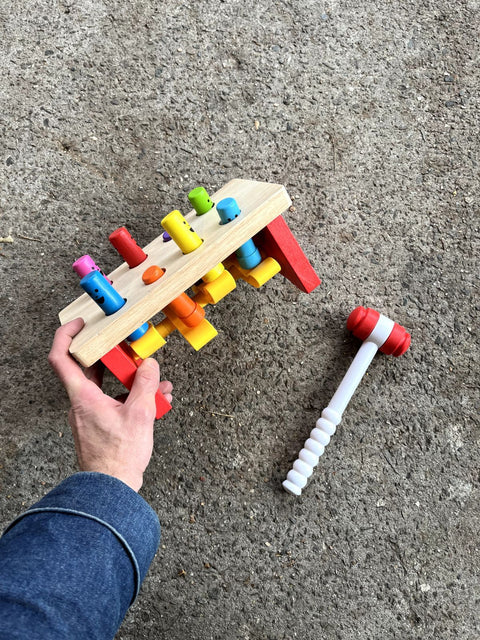 Melissa & Doug Deluxe Pounding Bench