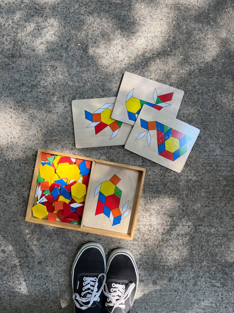 Melissa & Doug Geometric Wooden Puzzles