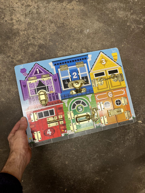 Melissa & Doug Latches Board