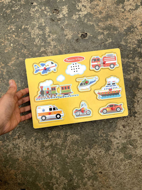 Melissa & Doug Vehicle Puzzle