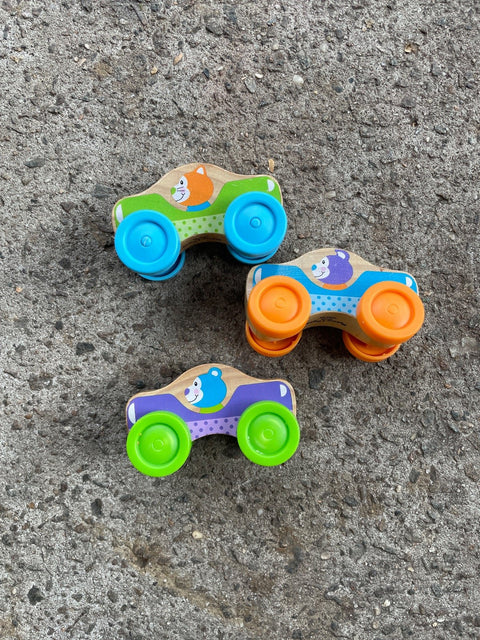 Melissa & Doug Wooden Animal Cars