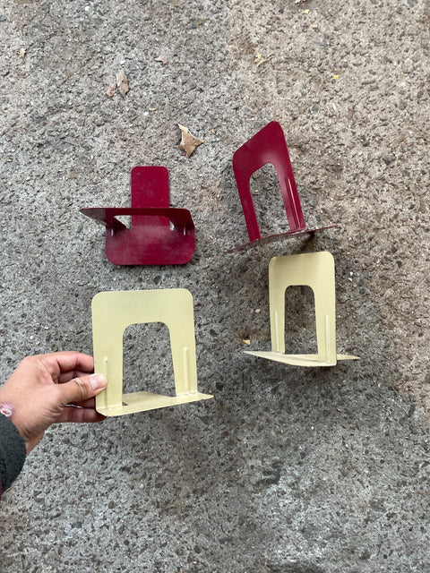 Metal Bookends