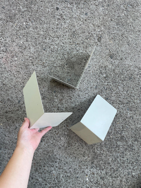 Metal Bookends Set