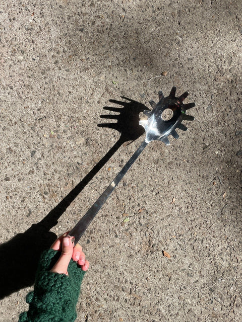 Metal Pasta Spoon