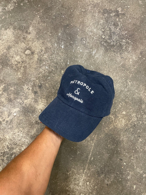 Metropole & Monopole Navy Hat