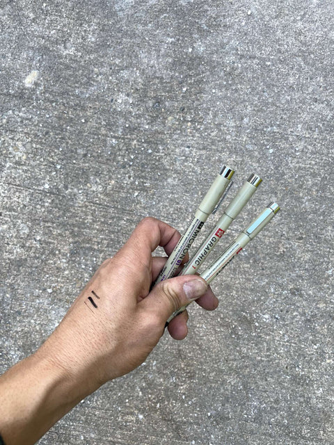 Micron Pens Set