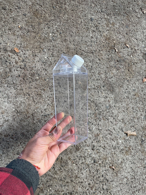Milk Carton Water Bottle