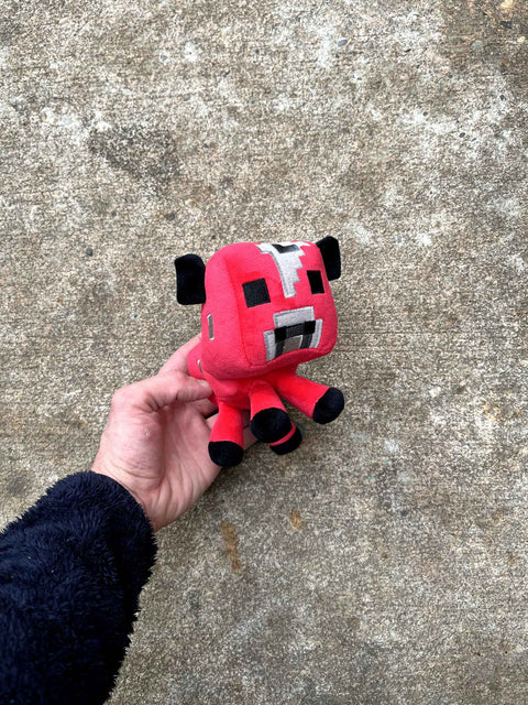 Minecraft Baby Mooshroom Cow Plush