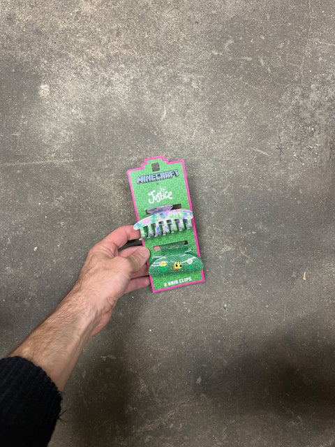 Minecraft Justice Hair Clips