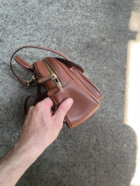 Mini Brown Backpack