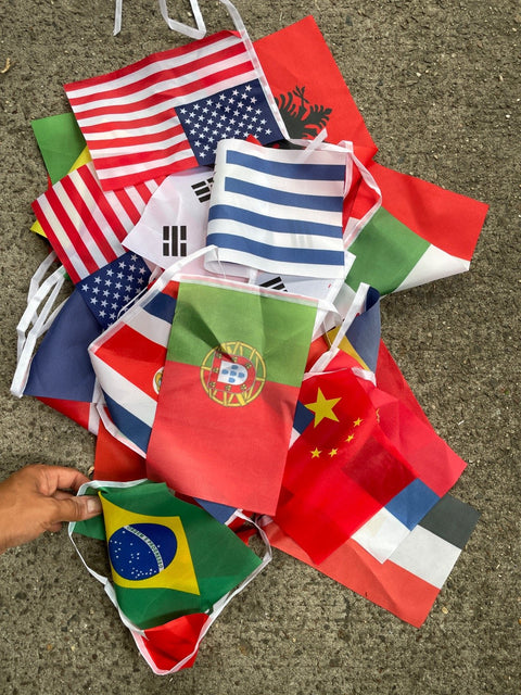 Mini International Flags