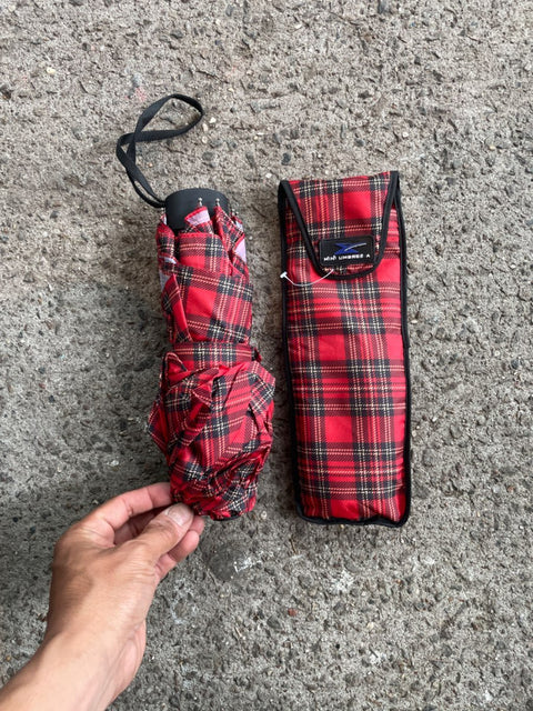 Mini Umbrez A Plaid Umbrella