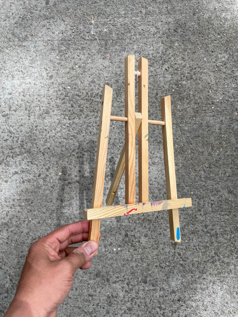 Mini Wooden Easel