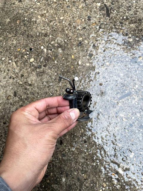 Miniature Metal Motorcycle Model