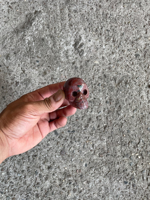 Miniature Skull Carving