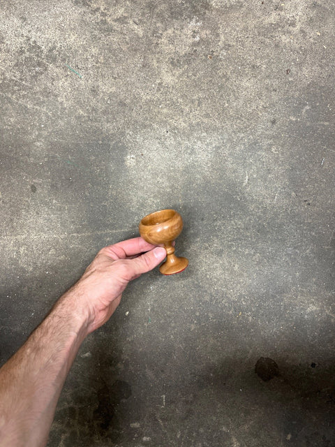 Miniature Wooden Chalice