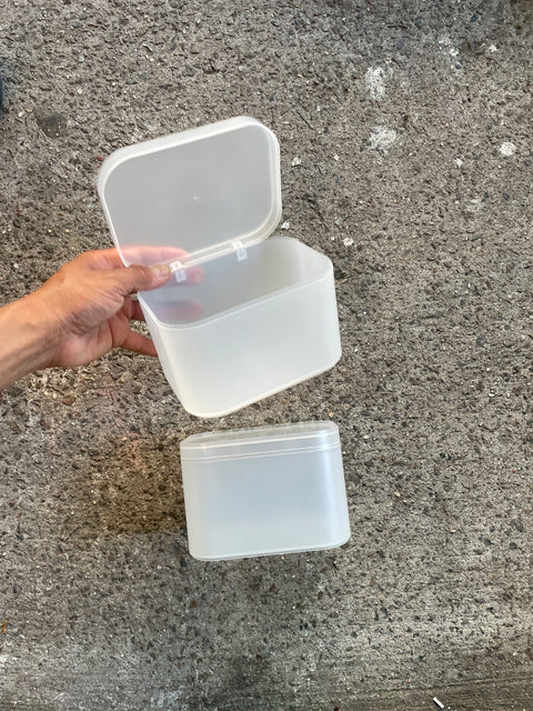 Minimalist Plastic Storage Boxes