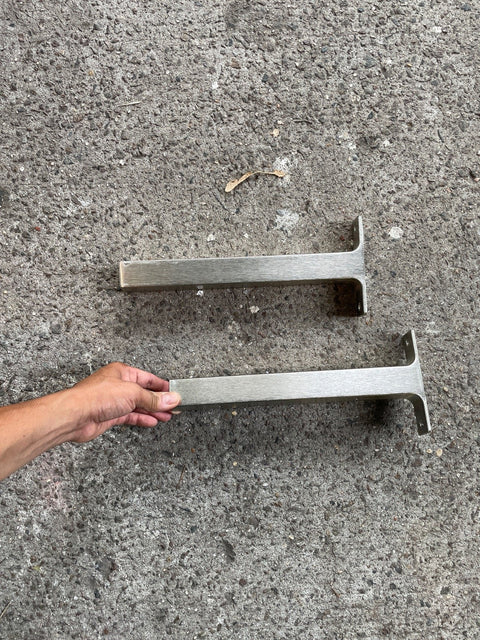 Minimalist Shelf Brackets from Ikea