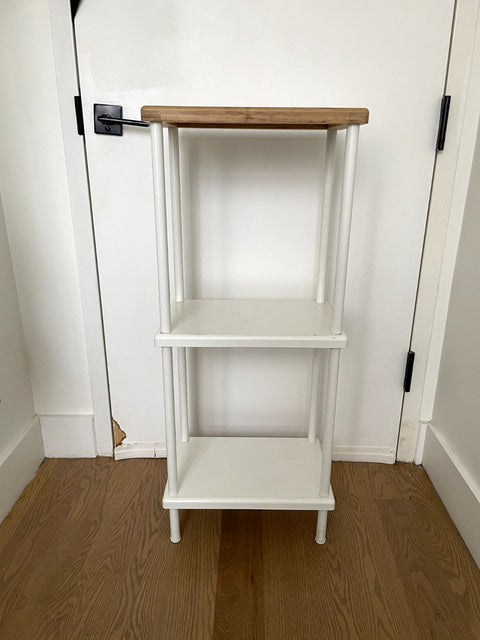 Minimalist Three-Tiered Shelf, 10x15x40"
