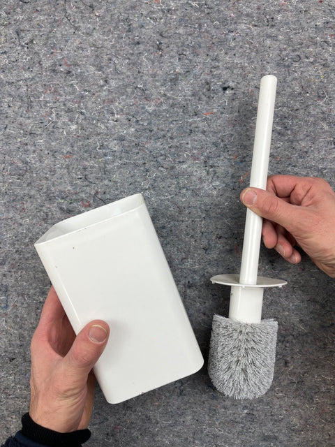 Minimalist Toilet Bowl Brush Set
