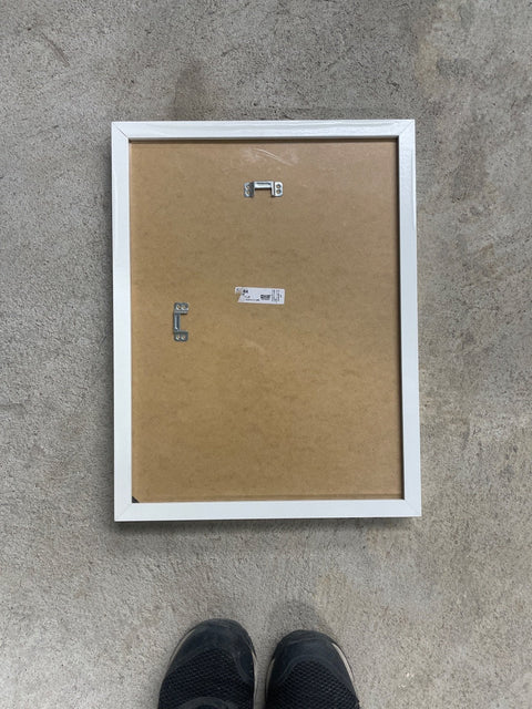 Minimalist White Photo Frame