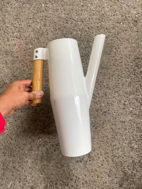 Minimalist White Watering Can