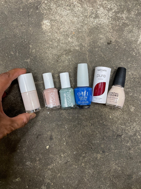 Mixed Brand Nail Polish Set
