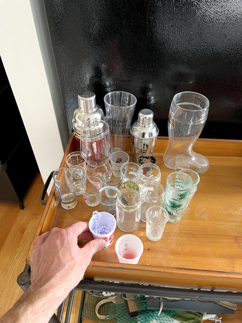 Mixed Drinkware Collection & Cocktail Shakers