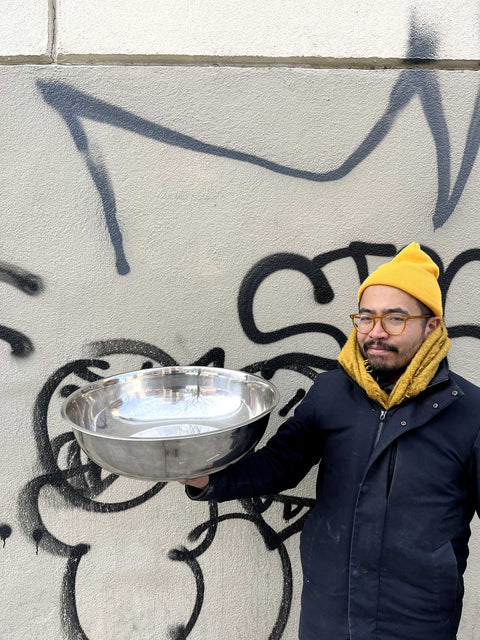 Bigass Stainless Steel Serving/Mixing Bowl