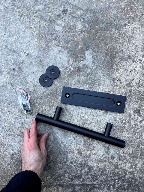 Modern Black Door Handle (We Have 2!)