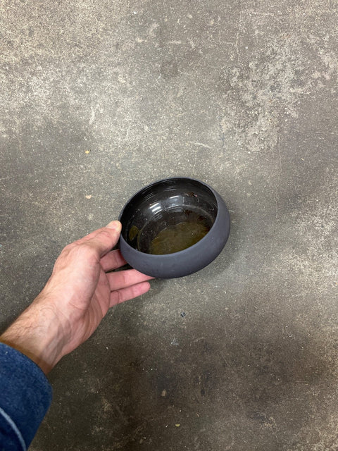 Modern Matte Black Bowl