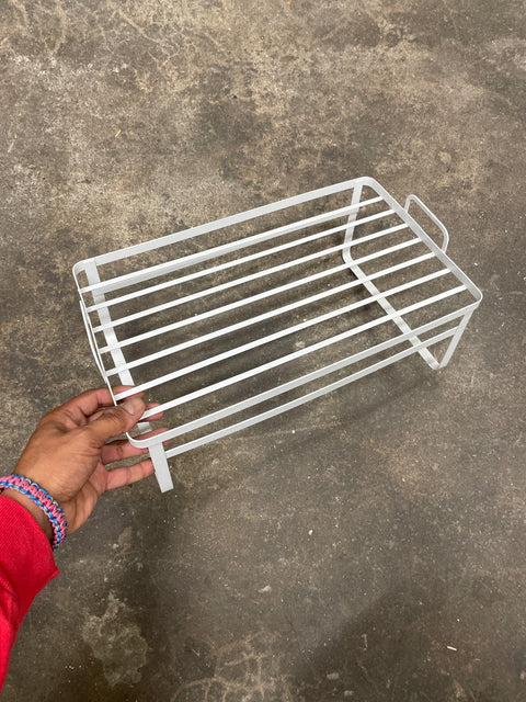 Modern Metal Rack, 14.5x9x4”