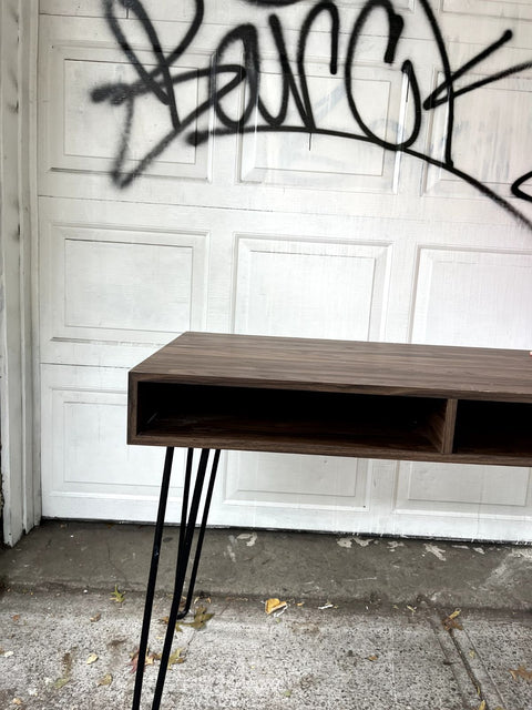 Modern Minimalist Writing Desk, L40xD20xH30"