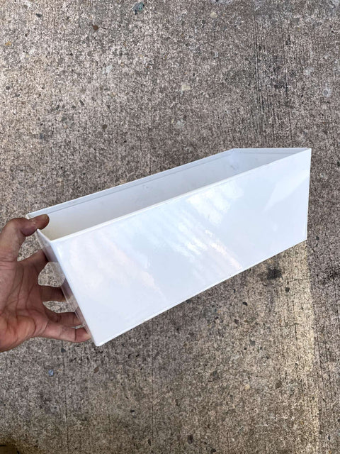 Modern White Planter Box