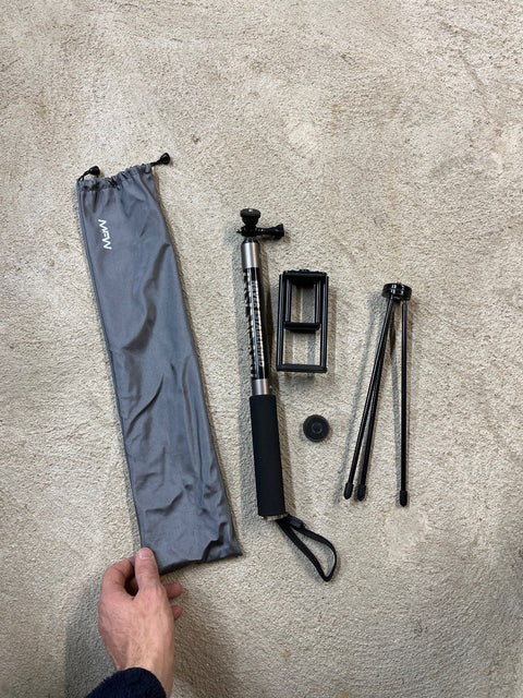 Monopod & Tripod Set For A Phone Or Camera