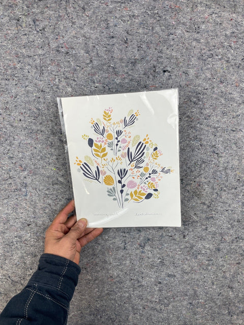 Morning Walk Print By Leah Duncan
