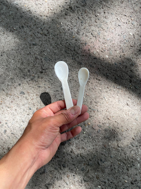 Mother of Pearl Demitase Spoons