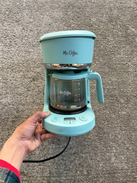 Mr. Coffee Turquoise Machine
