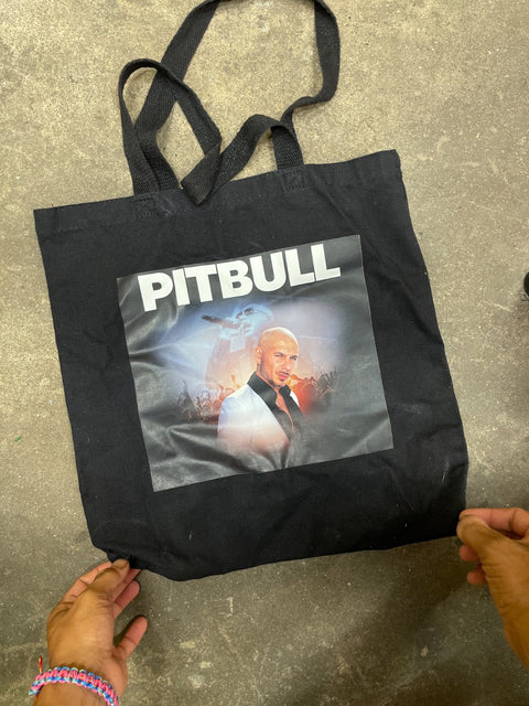 Mr Worldwide Black Tote Bag