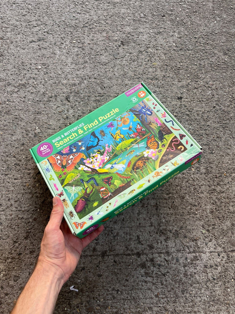 Mudpuppy Search & Find Bugs & Butterflies Puzzle