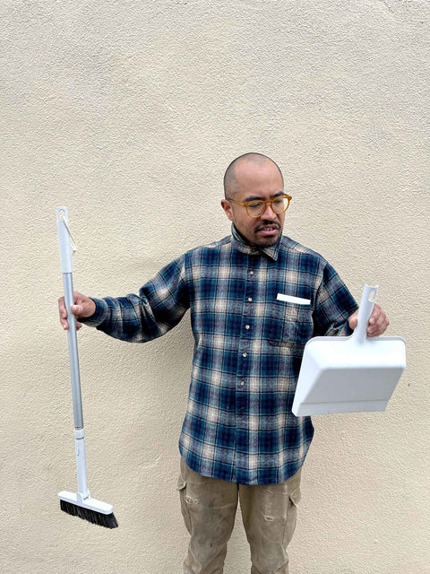Muji-esque Cleaning Tools Set